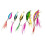 Fishing Lure Set Glitter Baits Feather 20 Pieces 4
