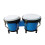 Bongo Drum Set Tunable African Hand Drum Blue 5
