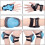 Kids Protective Gear Set Knee Elbow Wrist Guards 3