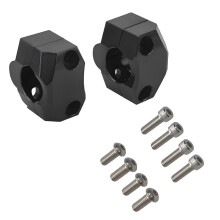 Motorcycle Handlebar Riser Aluminum Alloy Black