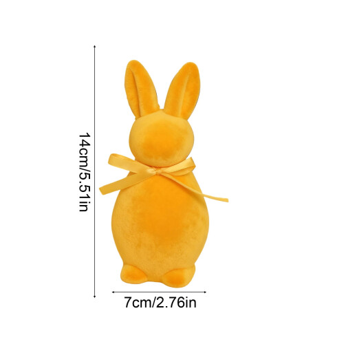 Easter Bunny Figurines Spring Home Decor 4 Pcs 1