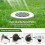 Solar Ground Lights 8-LED White IP68 Waterproof 2