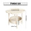 Tier Side Table Under $10 for Living Room Bedroom Balcony 3