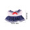 Blue Doll Dress Soft Fabric 11 Inch 3