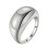 Women's Gold-Plated Geometric Dome Ring Adjustable Size 1