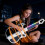 White Electronic Guitar for Beginners, Foldable with Smart 5