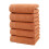 Face Towels Satin Plain Adult Thickened 5pcs 2