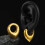 Hypoallergenic Stainless Steel Ear Weights 2PCS 8
