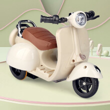 Electric Rotating Scooter Toy with LED Lights and Music
