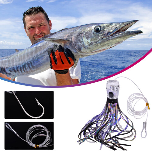 Soft Plastic Squid Lure Resin Imitation 12pcs 1