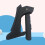 Foldable A-Frame Guitar Stand Black 8