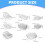 Stainless Steel Air Fryer Rack Stackable Square 4-Tier 3