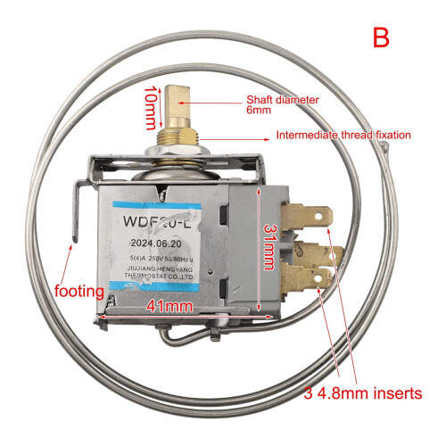 Mechanical Thermostat for Refrigerators and Freezers 1