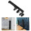 Pegboard Stand Support Tabletop Display Holder 2 Pcs 4