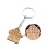 Wood Keyring Key Holder 5 Pieces 5