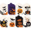 Halloween Tags with String 80 Pieces Ghost Pumpkin Devil 5