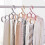Plastic Scarf Tie Organizer with Large Hook 1 Pc 4