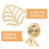 Leaf-Shaped Drawer Pulls Gold Zinc Alloy 5 pcs 4