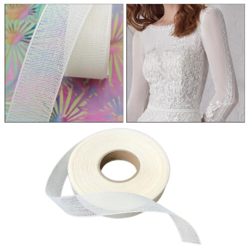 Hem Fusing Tape Stitched 1.4 Inch Wide 1
