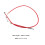 Red ATV clutch cable for motorcycle throttle replacement 2