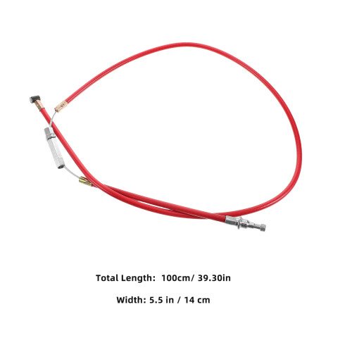 Red ATV clutch cable for motorcycle throttle replacement 1