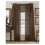 Coffee Brown Sheer Voile Curtains Set 3 Piece 2