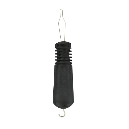 Button Hook Dressing Aid Black One-Hand Use 2
