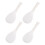 Rice Cooker Spoon White Serving Utensil Set 4 Pcs 7
