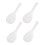 Rice Cooker Spoon Set White 4 Pcs 5
