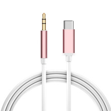 USB-C to 3.5mm Audio Cable for iPhone 16 Plus, Samsung S23,