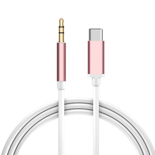 USB-C to 3.5mm Audio Cable for iPhone 16 Plus, Samsung S23,