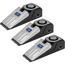 Portable Door Stopper with 120dB Alarm for Home and Travel