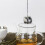 Stainless Steel Tea Strainer with Chain Hook and Base 5