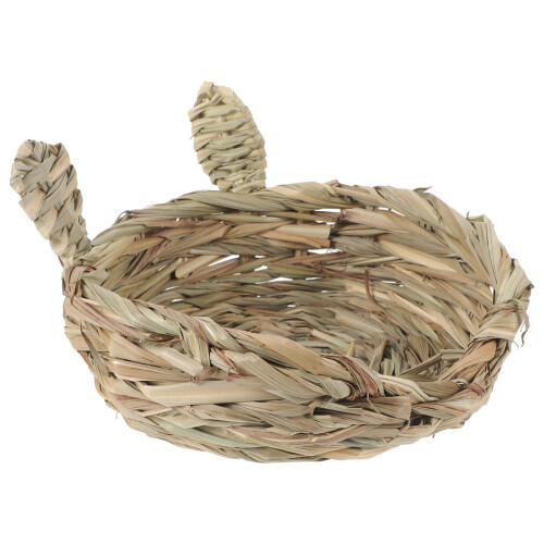 Straw Rabbit Hutch Nest for Hamster Guinea Pig Hideaway 2