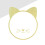 Acrylic Wall Mirror with Wooden Frame in Kitten Shape 8