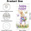 Easter Door Curtain Decorative Banner for Spring Home Decor 4