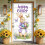 Easter Door Curtain Decorative Banner for Spring Home Decor 6