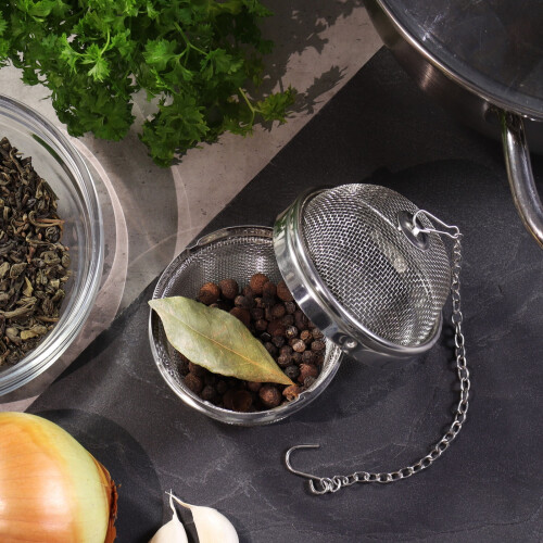 Stainless Steel Tea Ball Strainer 304 2