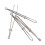 Elastic Shoe Lace Threader Pack 3 7