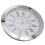 Quartz Clock Insert with Arabic Numerals and Gold Bezel 2