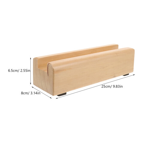 Topbathy Wooden Floor Mirror Easel Stand 1 Pack 1