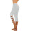 Women's High-Waisted Capri Pants Gray XL 2