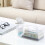 Plastic Storage Bin with Latching Lid Clear Stackable 3