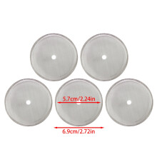 Stainless Steel Coffee Filter Replacement 5 Pcs for 1000ml