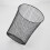 Black Iron Wire Waste Bin Minimalist Outdoor 2 pcs 2