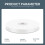 Polyester Satin Ribbon Single-Faced 25mm x 10m 1