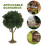 Model Train Trees Miniature Forest Railroad Scenery 12pcs 3