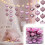 Heart Ornaments Red Pink Silver 24PCS Glossy Baubles 2