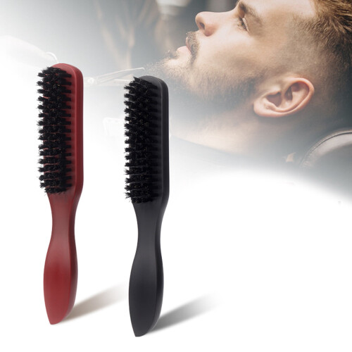 Boar Bristle Beard Brush for Men Beard Care Tool 2
