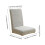 Stretch Chair Seat Covers Anti-Dust 4 Pcs 2